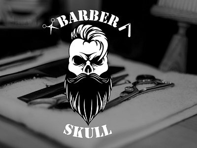 Skull Barber by nbzd_ai on Dribbble