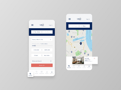 Property App Search app branding creative design designer dribbble flat graphic design illustrator logo map photoshop search sketch swipe ui user interface ux uxdesign web