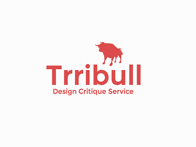 Trribull Logo branding bull logo redbull