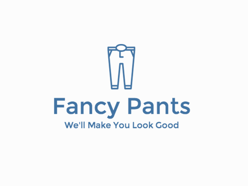 Fancy Pants Logo by Sam Spacey on Dribbble