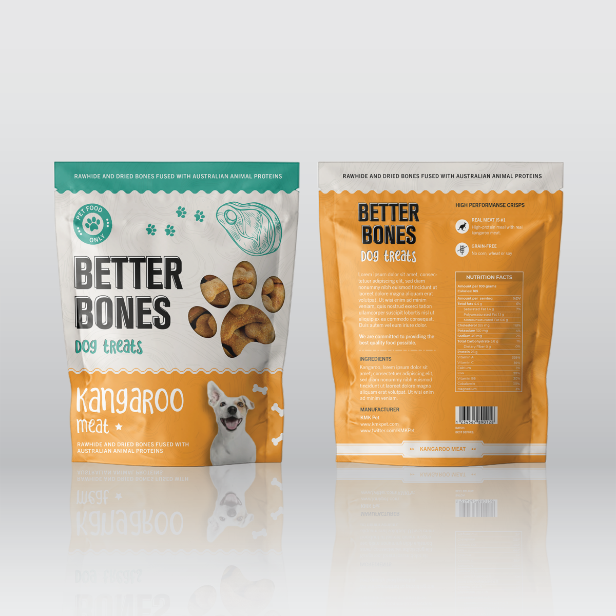Dog treats label by Pixxel MM on Dribbble Within Dog Treat Label Template