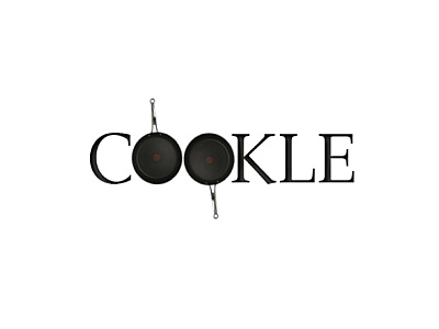 ( Cookle ) cook fryingpan idea inspiration logo mariusfechete