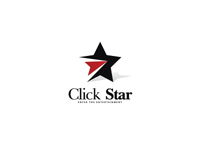( click star ) click entertainment inspiration logo mariusfechete star