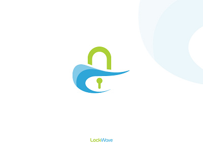 ( lockwave ) brand contest design icon logo mariusfechete minimal proposal
