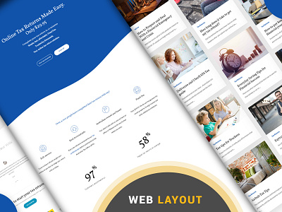 Web Layout flat design homepage design illustration latest design latest trend latest ui trending design ui design web layout web template website design