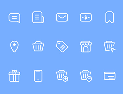 E commerce Icon 1 icon icon design ui vector