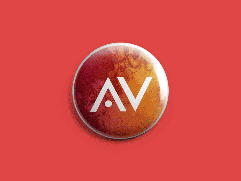 Aveda Pins branding design logo pin