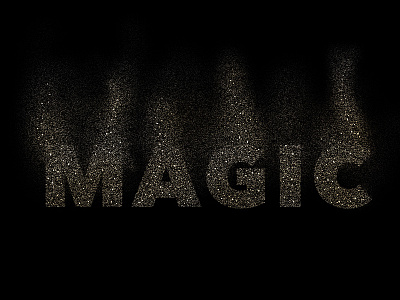 Magic magic photoshop type