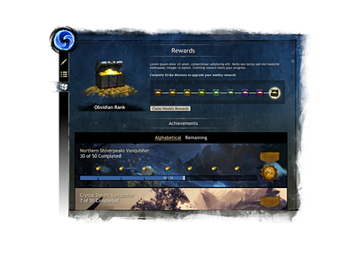 Guild Wars 2 - Strike Missions (Rewards) arenanet design guild wars 2 gw2 ncsoft ui