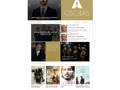 Oscar2 mobile oscars ui web