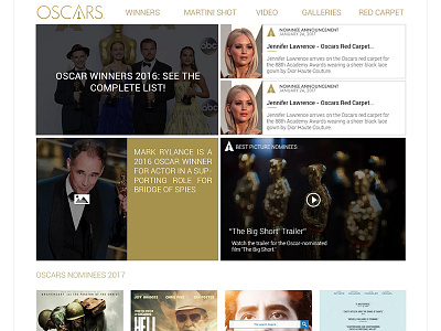 Oscar3 mobile oscars ui web