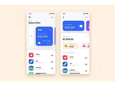 Financial App UI Kit