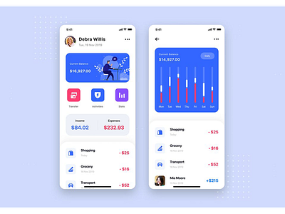 Mobile Banking UI
