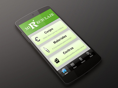 Smart Recycling / Mi Reciclaje 3d apps development designing development game game design mobile apps ux