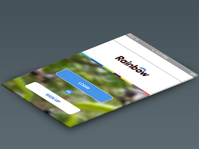 Rainbow 3d apps development designing development game game design mobile apps ux