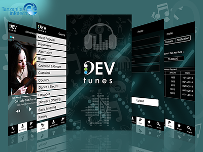 Dev Tunes App ipad app developer iphone application development