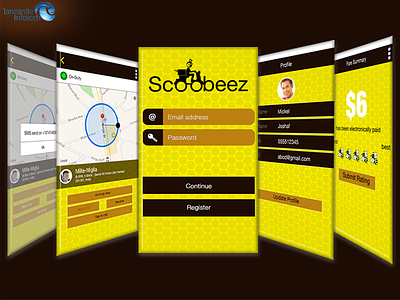 Scoobeez App android application development iphone app development mobile application development