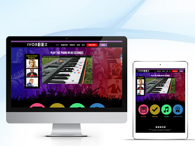 Website for Learn Music mobile site development web designer website development company wordpress developers