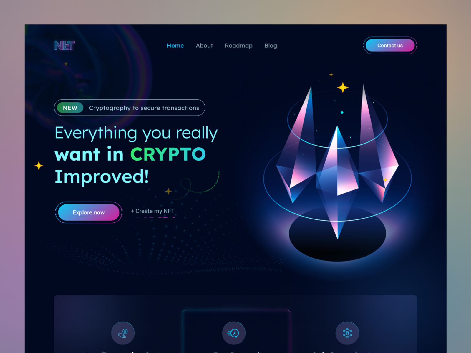 Crypto Game Landing Page Animation by Władysław for Zajno on Dribbble