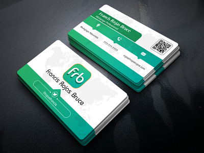 Business Card Design 10-2 agency branding business bussines card corporate design elegant graphics design project