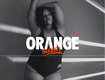 Orange Swim - Swimwear branding branding design graphic design logo packaging typography ui ux vector