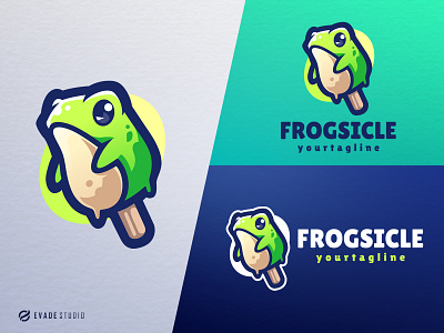 Frogsicle animal brand branding company design esport esportlogo esports frog general head illustration logo logoesport mascot mascot logo vector