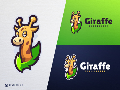 Giraffe animal brand company esport esportlogo esports general giraffe head illustration logo logoesport mascot mascot logo vector