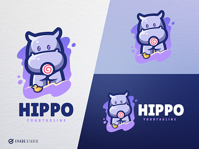 Hippo animal brand branding company esport esportlogo esports general head hippo hippocampus illustration logo logoesport mascot mascot logo vector