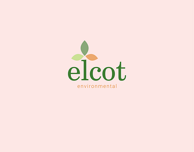Elcot environmental logo branding environmental icon japonese logo nature