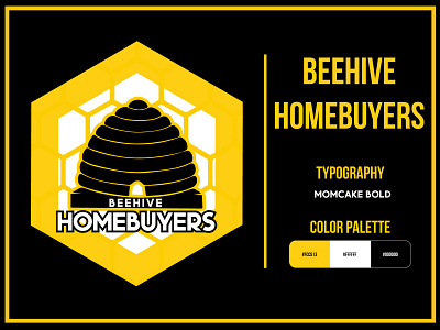 Beehive Homebuyers adobe illustrator branding business concept graphic design home housing illustrator logo logo design real estate logo realestate realestateagent usa vector