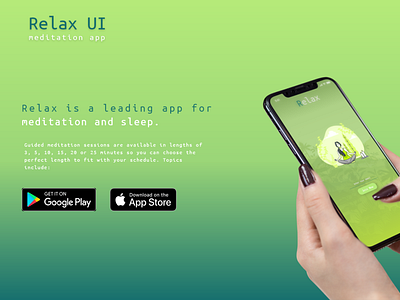 Relax - Meditation App