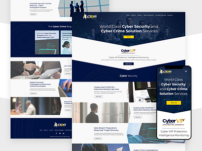 CI2A - Website Design for Cyber Protection Agency cyber security design design art desktop design mobile design responsive responsive design responsive website design ui ux webdesign website design