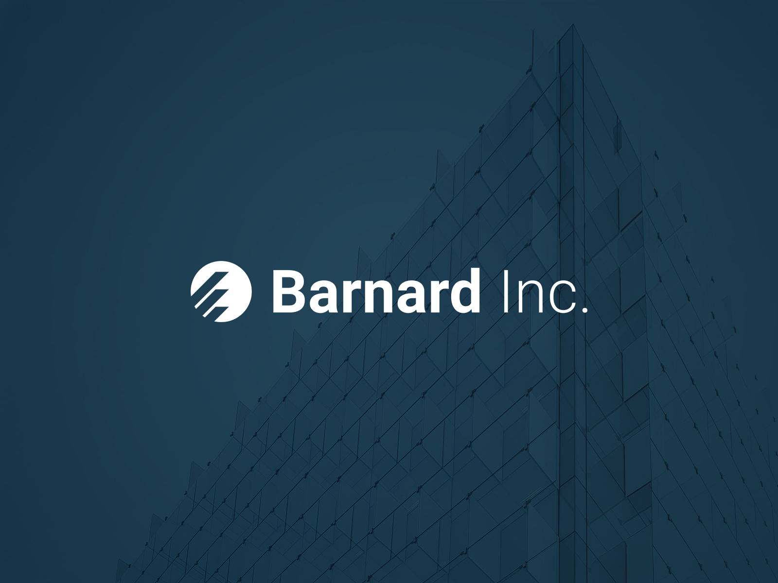 Logo Design for Barnard Inc. Private equity by Alpha Efficiency on Dribbble