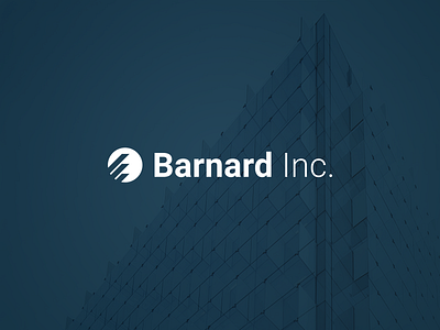 Logo Design for Barnard Inc. Private equity design flat logo design identity design logo logo design logo design branding logo design services minimal logo design typography