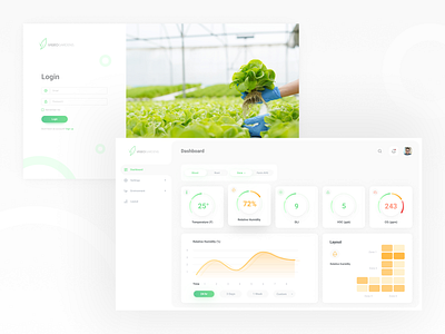 Vigeo Gardens - App Design design desktop design ui ux webdesign website design