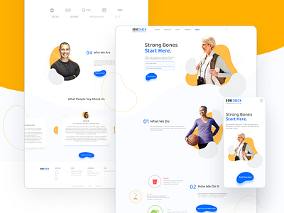 BONECOACH - Website Design branding design desktop design graphic design illustration logo responsive design ui ux webdesign website design