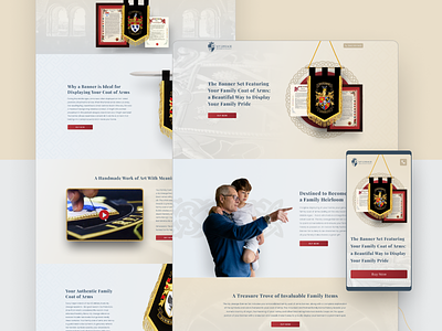 My Lineage - Banner - Landing Page - Design