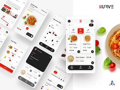 Surve - Mobile App app branding design mobile app ui ux