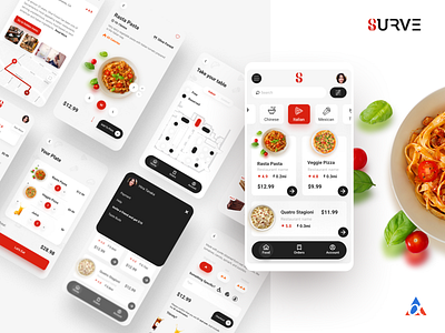 Surve - Mobile App app branding design mobile app ui ux