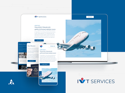 IVT Services - Landing Page Design