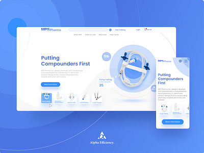 MPS Pharma Website Design