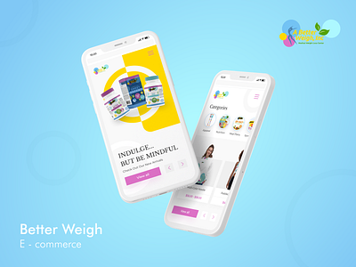 Better Weigh - E commerce Design branding design desktop design ecommerce responsive design ui ux webdesign website design