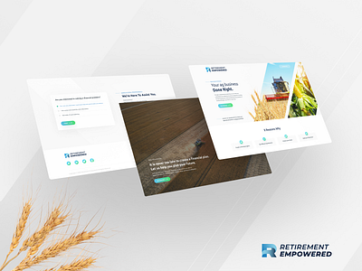 Retirement Empowered - Landing Page Design