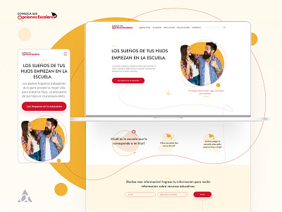 Opciones Escolares - Website Design