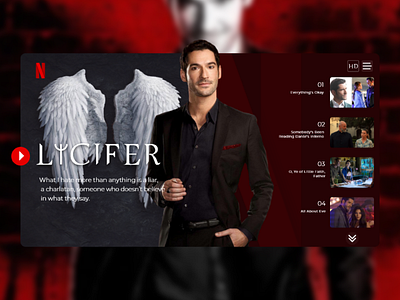 Netflix webdesign website design ui