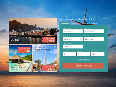 Travel Booking Engine branding ui design ux design ux research website design