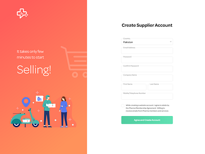 Create Account - Form Design - Sign Up Page create account register page signup signup page ui ux uxui