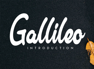 gallileo font