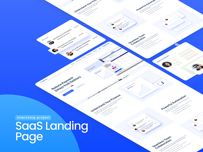 Saas Landing page