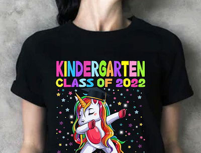 SO Long Kindergarten it's been fun! back to school business logo custom logo design graphic design kids shirts kindergartten logo design pre k typography unicorn shirts